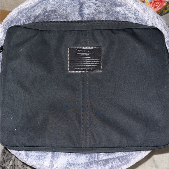 Coach | Accessories | Coach Black Laptop Case | Poshmark